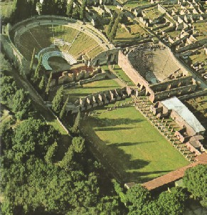 L'Odon, le Grand Thtre et la Caserne des Gladiateurs 